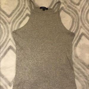 Spaghetti strap grey shirt